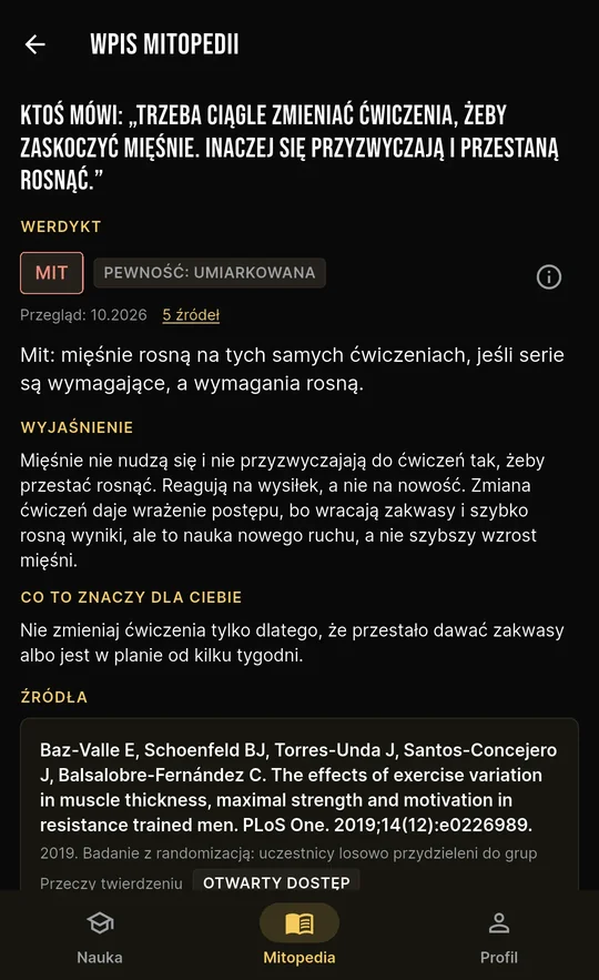 Karta mitu: werdykt MIT, pewność dowodów i źródła naukowe