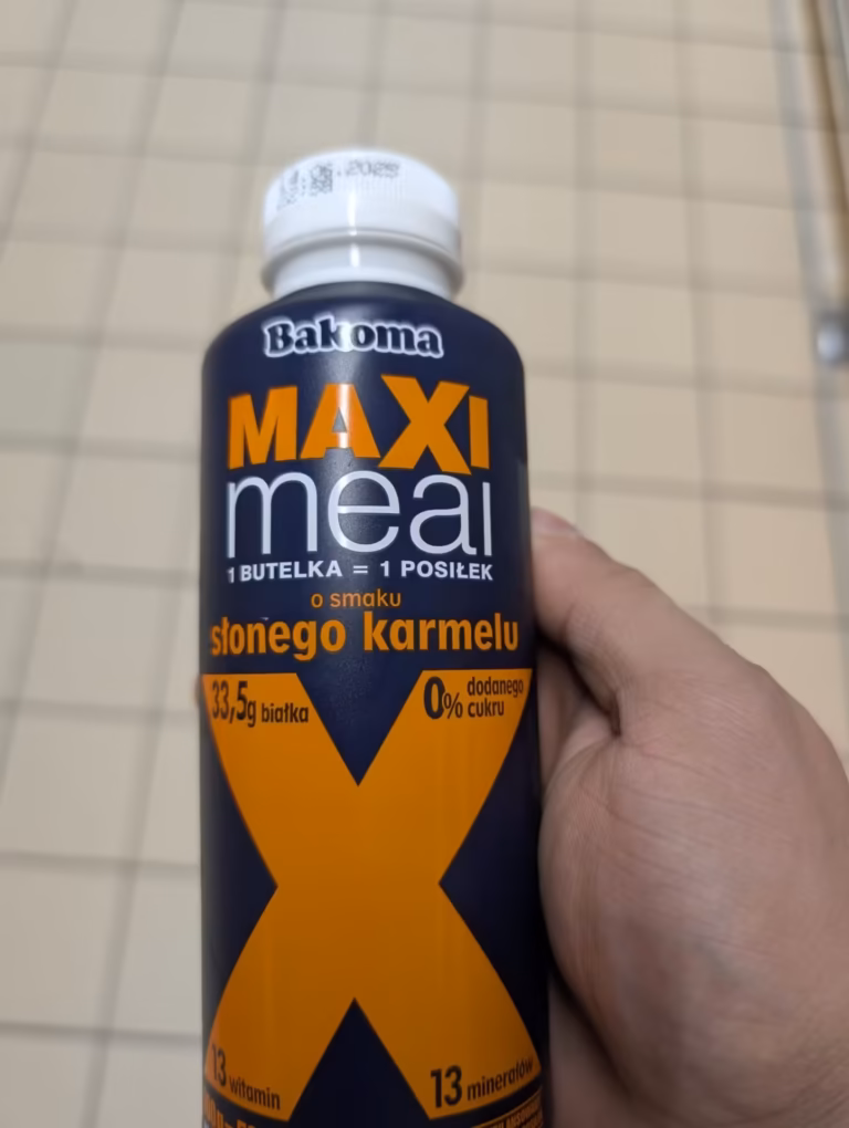 Bakoma Maxi Meal o smaku słonego karmelu