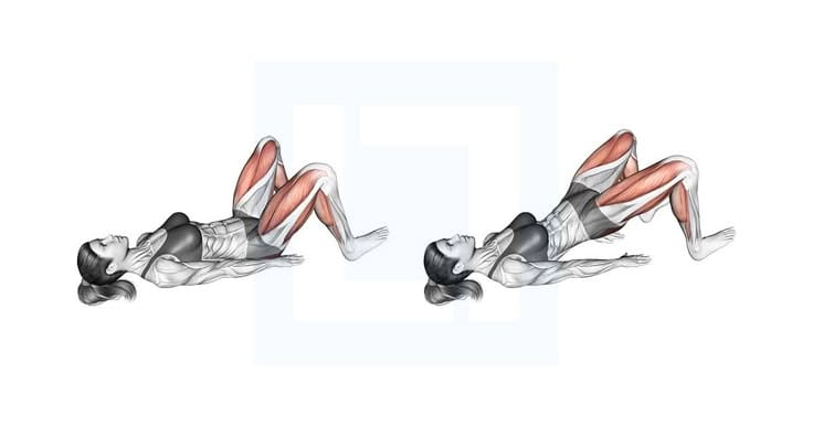 Prawidłowa technika wykonania ćwiczenia glute bridge