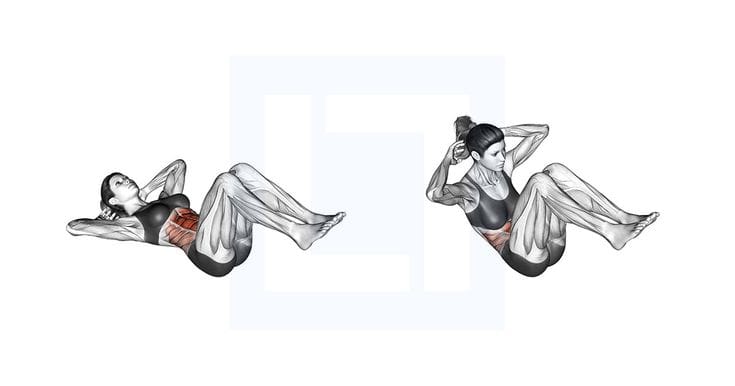 Wykonywanie brzuszków - technika i zaangażowane mięśnie