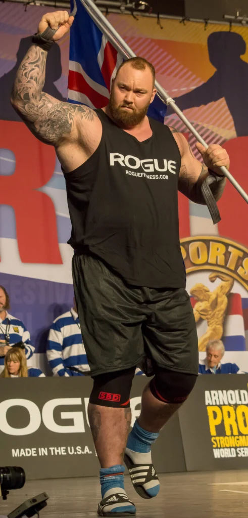 Hafthor Björnsson rekord świata w martwym ciagu strongman 505kg