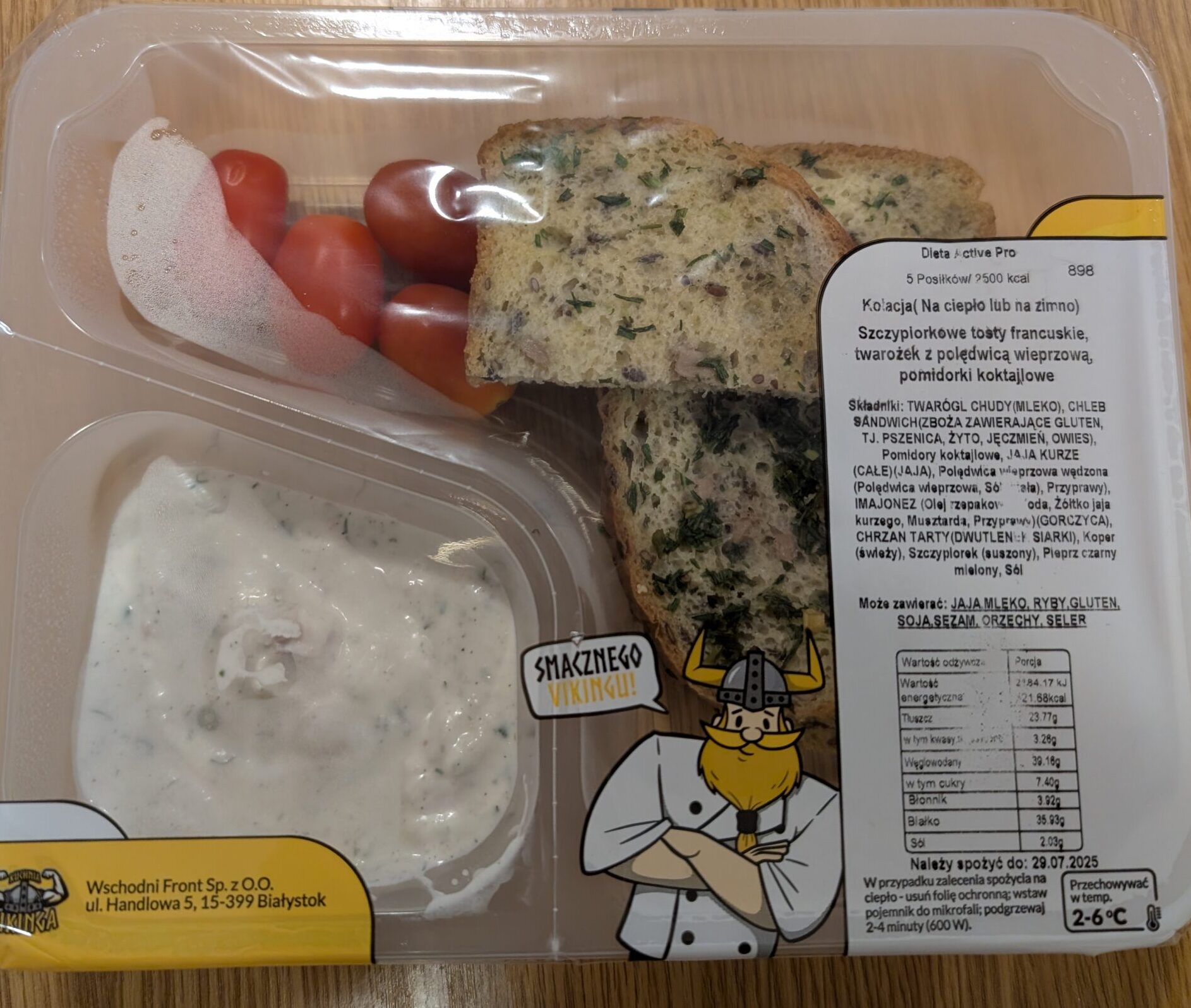 Kolacja kuchnia vikinga opinia