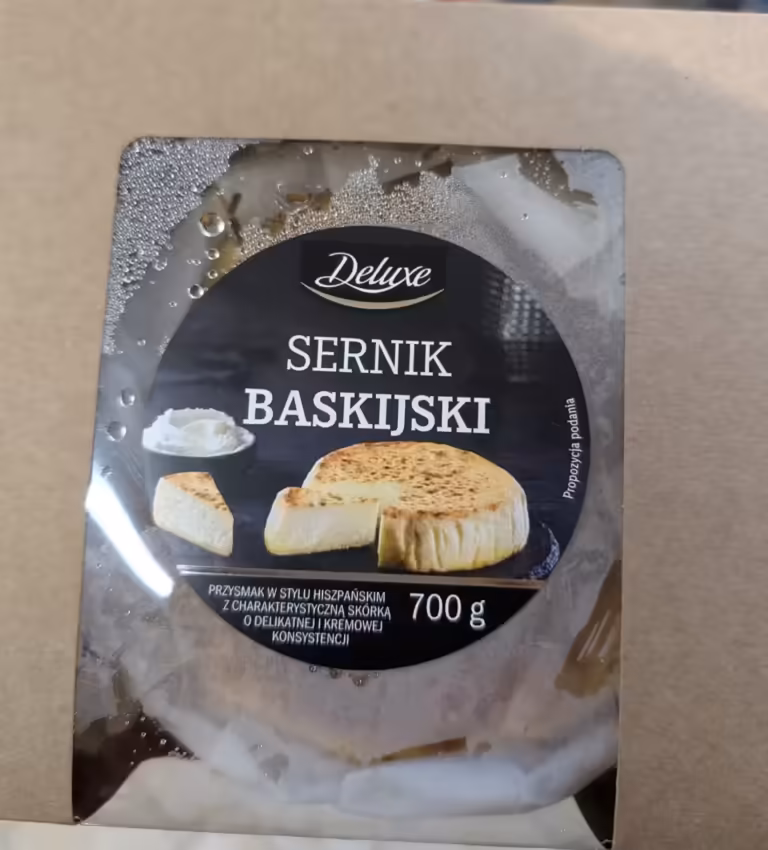 Sernik baskijski z Lidla